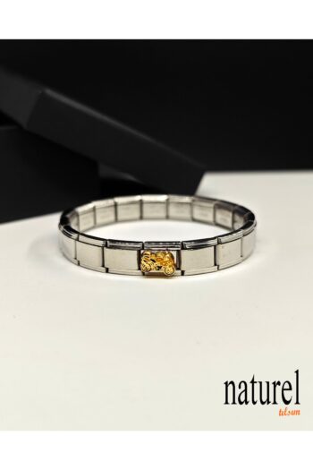Naturel Tılsım Unisex İtalyan Charm Bileklik Paslanmaz Çelik Bileklik