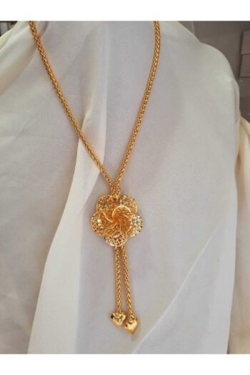 barisiva gold 22 Ayar Altın Kaplama Çiçek Model Köstebek Kolye