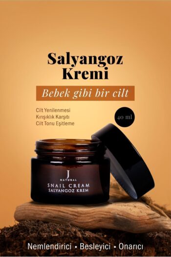 j natural Salyangoz Kremi - Yaşlanma Ve Kırışıklık Önleyici - Onarıcı Ve - 45 ml