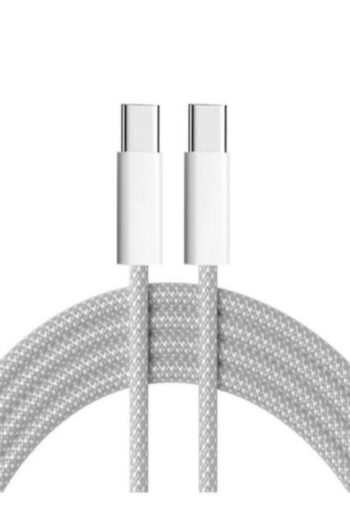 Xepette Jewelry 25w Hızlı Type-c Şarj Kablosu Çift Taraflı Type-c To Type-c 25w Pd Şarj Örgülü 1 Metre Kablo