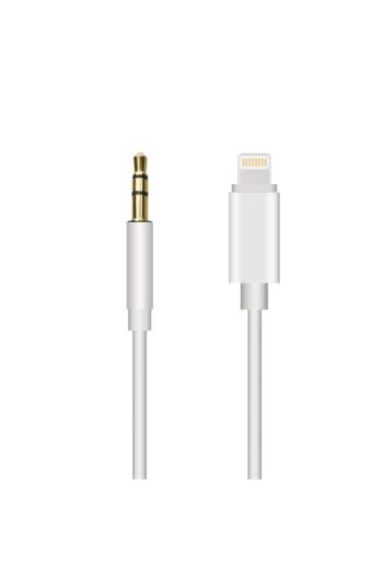 Tootech Lightning Aux 3.5mm 1m Jack Dönüştürücü Kablo Aparat Iphone 7 8 X 11 12 13 Uyumlu Ses Otg Kablo