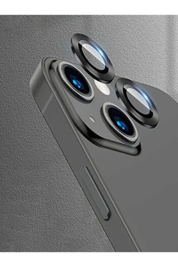 Powerfox Iphone 13/13 Mini Uyumlu Alüminyum Alaşım Tempered Glass Kamera Lens Koruyucu(2'li Set) Black