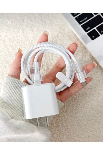 Lokomotive iPhone 18w/20w Uyumlu Şarj Aleti Kılıfı, Şarj Kılıfı, Şarj Kablosu Örme Aparatı, Toparlayıcı