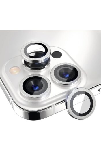 Powerfox Iphone 13 Pro/13 Pro Max Uyumlu Alüminyum Alaşım Tempered Glass Kamera Lens Koruyucu(3'lü Set) Gümüş