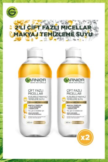Garnier Çift Fazlı Micellar Makyaj Temizleme Suyu 400ml 2li