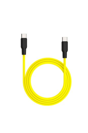 Fibaks Samsung Xiaomi Oppo Realme Apple Yeni Seri Type-C to Type-C 60 Watt 1 Metre Hızlı Şarj Kablosu