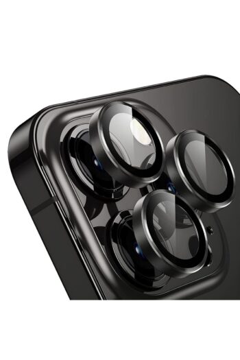 PiyasaSepeti Apple Iphone 13 Pro Max Gerçek Cam Safir Lens Koruma Siyah