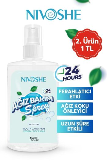 NIVOSHE Ağız Spreyi 50ml Artı 50ml Ağız Kokusu Önleyici Sprey Ağız Kokusu Spreyi Propolis05