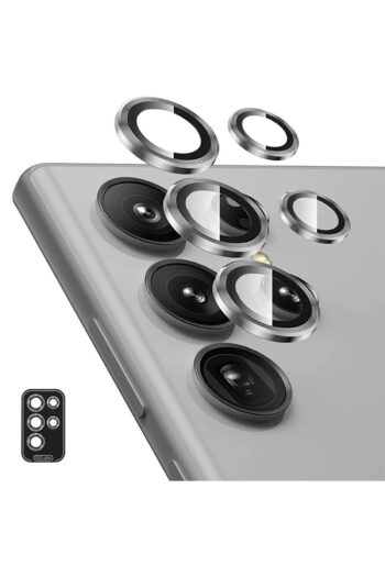 EVAX (SAFİR) Samsung S24 Ultra Uyumlu Safir Kamera Lens Koruyucu Takma Aparatlı Kolay Kurulum 5'li Set
