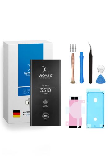 Woyax iPhone 13  Uyumlu Premium Batarya 3510 mAh Yüksek Kapasite