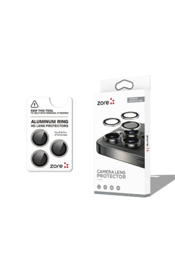 Zore iPhone 16 Pro Max uyumlu Premium Safir Parmak İzi Bırakmayan Anti-Reflective Kamera Lens Koruyucu