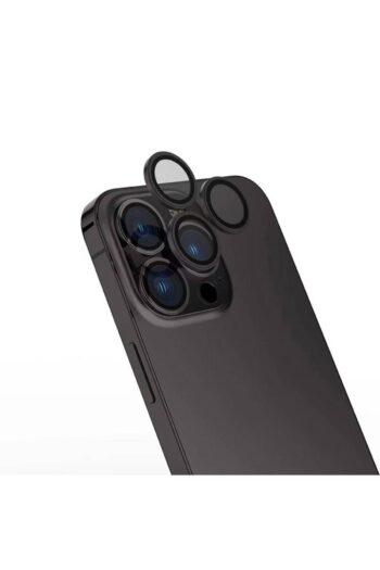 Zore iPhone 16 Pro Max Zore Uyumlu  CL-15 Parmak İzi Bırakmayan Anti-Reflective Kamera Lens Koruyucu-Gri