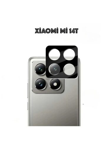 NANOSPACE Xiaomi Mi 14T İle Uyumlu Temperli Sert Cam Siyah Lens Koruyucu ( Mİ 14T PRO İLE UYUMLU DEĞİL )