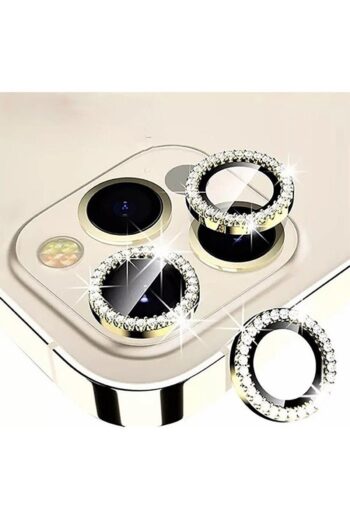Fox Case Iphone 14 Pro Max / 14 Pro Uyumlu Altın Taşlı Kamera Lensi Koruyucu