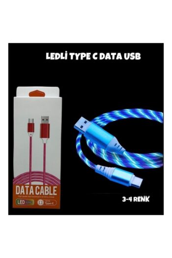 Lityum Teknoloji Ledli Type-c Şarj ve Data Veri Aktarım Kablos