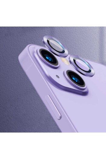 Genel Markalar iPhone 13 Mini Uyumlu CSK CL-07 Kamera Lens Koruyucu-Mor