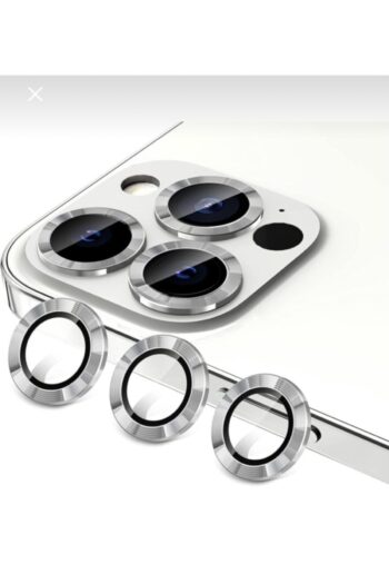 KVK PRİVACY Iphone 13 Pro Max Kamera Lens Koruyucu Mercek Lens 13 Pro Uyumlu Gümüş
