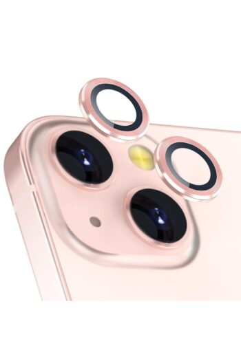 EVAX (METAL LENS) Iphone 13/13 Mini Uyumlu Kamera Koruyucu Lens Mercek Metal Çerçeveli 2li Set