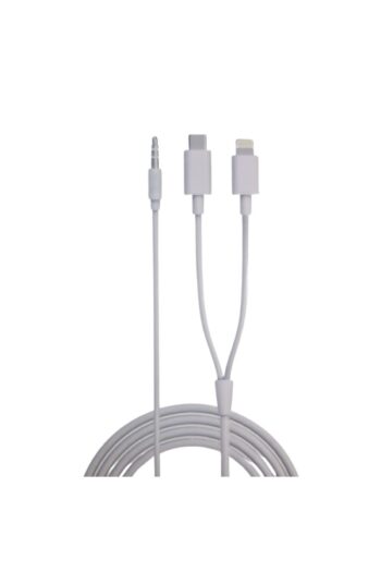 Tootech Aux To Lightning Type-C Kablo İphone-Android uyumlu aux dönüştürücü