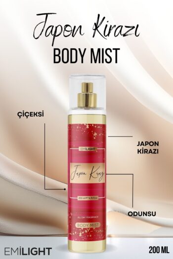 EMİLIGHT Body Mist, Japon Kiraz Çiçeği Vücut Parfümü 200 ml