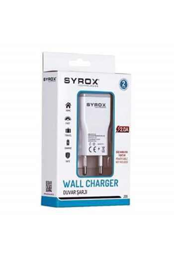 Syrox J35 2.0 Mah 1 Usb Uyumlu Giriş Başlık Duvar Şarj