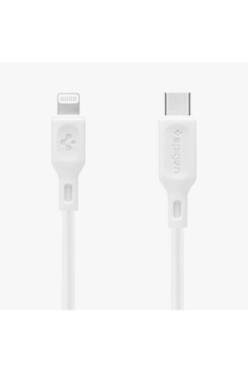 Spigen Essential USB-C to Lightning (1 Metre) Hızlı Şarj/Data Kablosu MFI Lisanslı C10CL White - 000CA25416