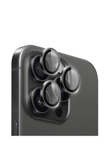 PiyasaSepeti Apple Iphone 16 Pro Gerçek Cam Safir Lens Koruma Siyah