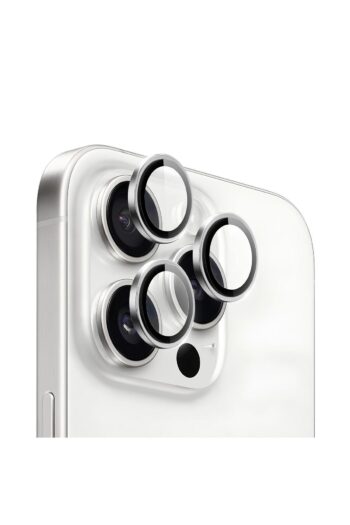 PiyasaSepeti Apple Iphone 16 Pro Max Gerçek Cam Safir Lens Koruma Gümüş