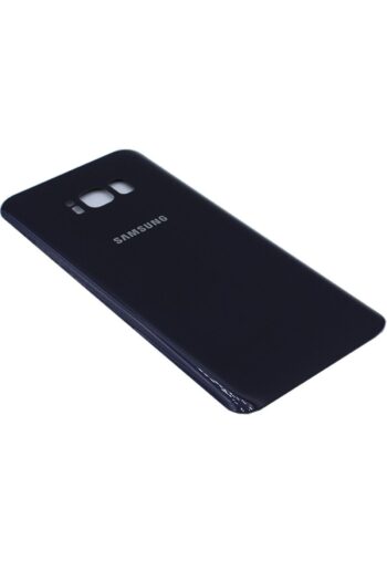 GMR Samsung Galaxy S8 Plus Arka Kapak Cam Pil Kapağı G955 Siyah