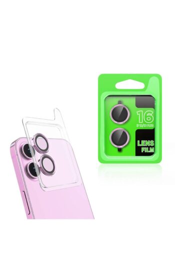 HEPTEKİLETİŞİM Apple iPhone 16 Kamera Lens Koruyucu Renkli Tasarım Kolay Takma Aparatlı (CL-07)