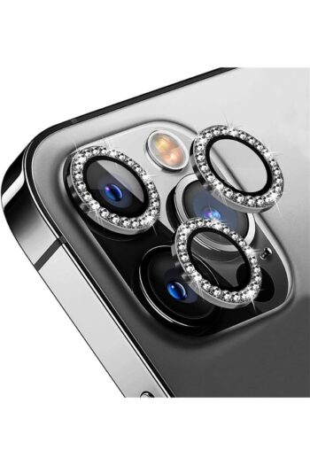 CONOCER Iphone 11 Pro /11 Pro Max Uyumlu Taşlı 3d Kamera Lens Koruyucu Siyah [3'lü Set]