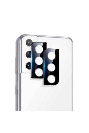 kilifone Galaxy S21 FE - Kamera Lens Koruyucu 3D Kamera Camı - Şeffaf