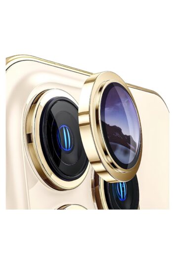 PiyasaSepeti Apple Iphone 14 Pro Max Gerçek Cam Safir Lens Koruma Gold