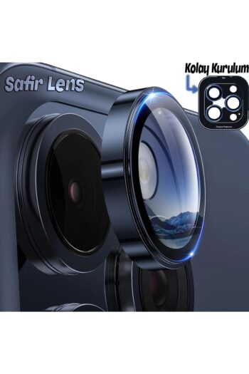 PiyasaSepeti Apple Iphone 15 Pro Gerçek Cam Safir Lens Koruma Mavi
