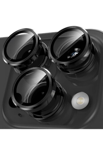 CS Tech İphone 15/15 Plus Uyumlu  Alüminyum Alaşım Çerçeveli Temperli cam Kamera Lens Koruyucu