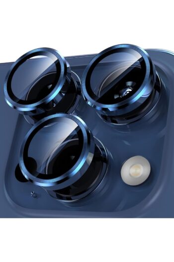 CS Tech İphone 15  Pro Max Uyumlu Alüminyum Alaşım Çerçeveli Temperli cam Kamera Lens Koruyucu