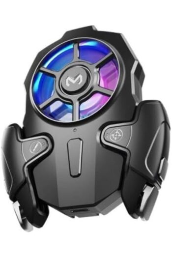 NcK Ayarlanabilir RGB Işıklı 400Mah Bataryalı Telefon Soğutucu Ayarlanabilir Joystick Tetik Gamepad