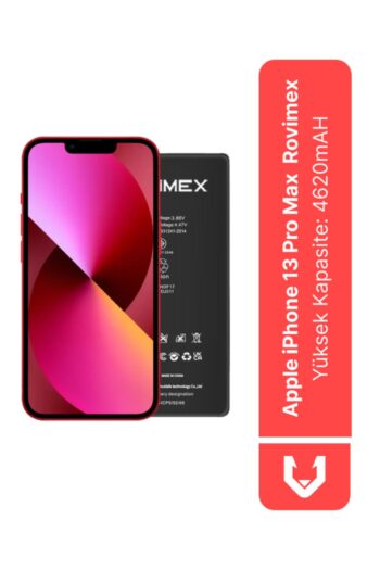 Rovimex Apple Iphone 13 Pro Max Yüksek Kapasite Batarya Pil - 4620 Mah