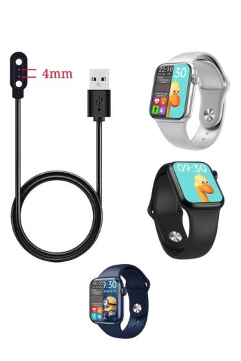 Genel Markalar Watch 6 Akıllı Saat Şarj Kablosu W26 - W26 - Hw16 - Hw12 Uyumlu Akıllı Saat Şarj Kablosu