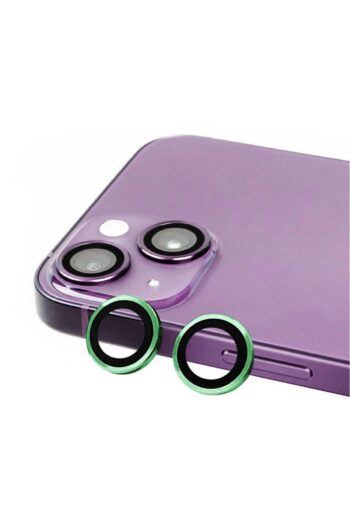 Genel Markalar iPhone 14 Uyumlu Baltazar CL-07 Kamera Lens Koruyucu-Açık Yeşil