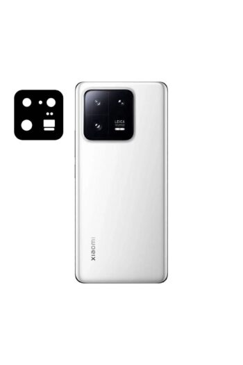 noktaks Mi 13 Pro Uyumlu- Kamera Lens Koruyucu 3D Kamera Camı - Şeffaf