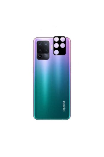 noktaks Oppo Reno 5 Lite - Kamera Lens Koruyucu 3D Kamera Camı - Şeffaf
