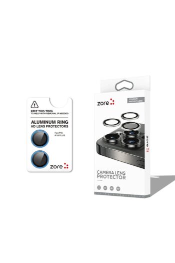 Zore Apple iPhone 16 Plus Uyumlu Premium Safir Parmak İzi Bırakmayan Anti-Reflective Kamera Lens Koruyucu