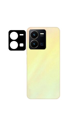 noktaks Vivo Y35S uyumlu - Kamera Lens Koruyucu 3D Kamera Camı - Şeffaf