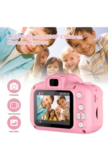 Teknomila Mini 1080p Çocuklar Için Dijital Fotoğraf Makinesi Oyun Yüklü Hd
