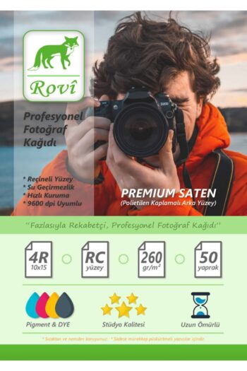 ROVİ Rapunzel Satin Fotoğraf Kağıdı 260gsm 50yp 10x15