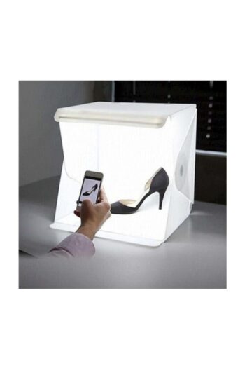 GENX Mini Stüdyo Led Işıklı Ürün Fotoğraf Çekim Çadırı Pratik Katlanabilir - 25x25