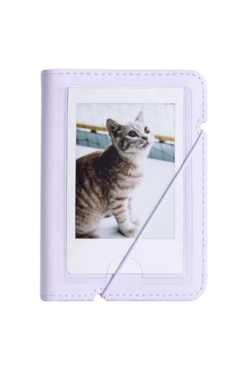 Fujifilm Instax Mini Film Uyumlu 28'li Lila Albüm