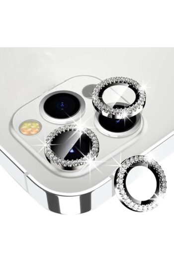 Forsis Aksesuar Iphone 13 Uyumlu Gümüş Metal Renkli Taşlı Kamera Lens Koruyucu.