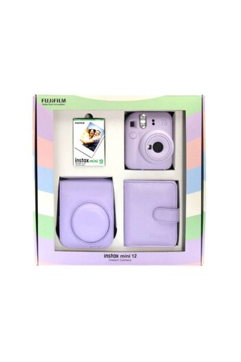 Fujifilm instax Mini 12 Fotoğraf Makinesi+Askı+pil+Çanta+10’lu film+Albüm